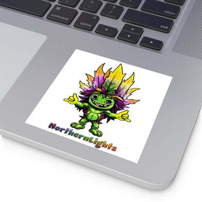 Square Stickers Alpha H2H NorthernLights