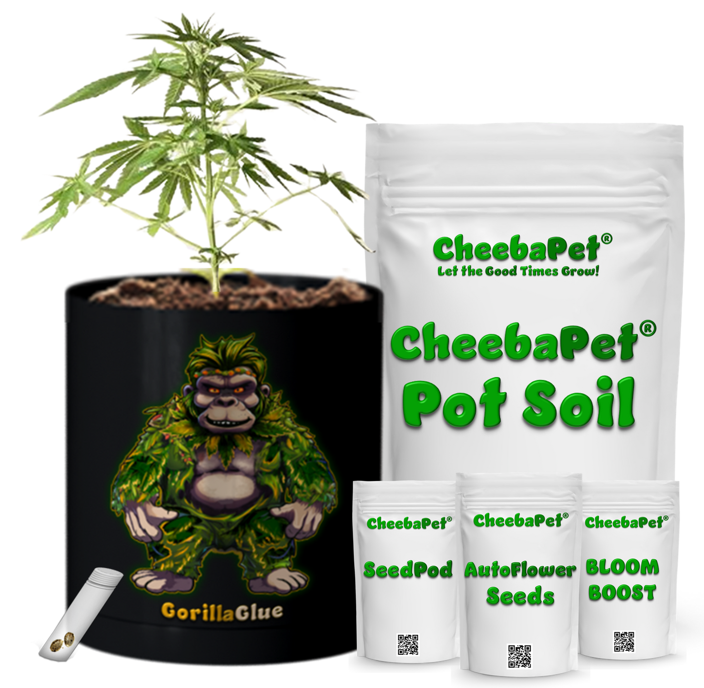 CheebaPet Planter Kit - Alpha Collection - GorillaGlue