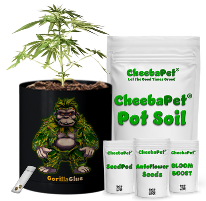 CheebaPet Planter Kit - Alpha Collection - GorillaGlue
