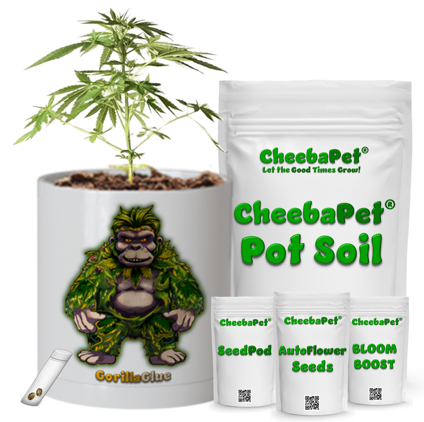 CheebaPet Planter Kit - Alpha Collection - GorillaGlue