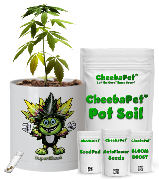 CheebaPet Planter Kit - Alpha Collection - SuperSkunk