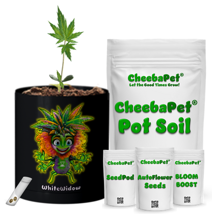 CheebaPet Planter Kit - Alpha Collection - WhiteWidow:  30% Off thru May 4 use code "Weekly30"