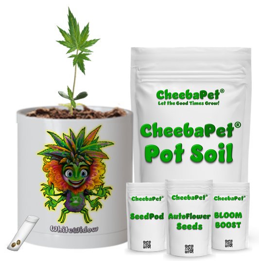 CheebaPet Planter Kit - Alpha Collection - WhiteWidow:  30% Off thru May 4 use code "Weekly30"